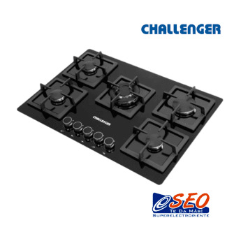 Estufa de Empotrar Vidrio Templado 5P Challenger/SQ6778AE