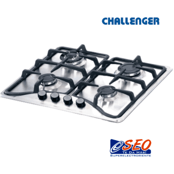 Estufa de Empotrar Inox 4P 60cms Challenger/SD6141EI