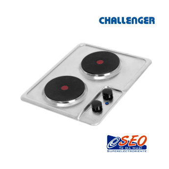 Estufa de Empotrar Eléctrica 2P 110-220v Challenger/SP5002