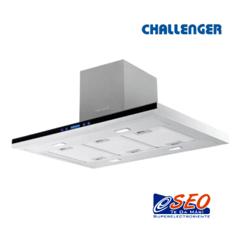 Campana Challenger Isla 90Cms Inox/CX4990