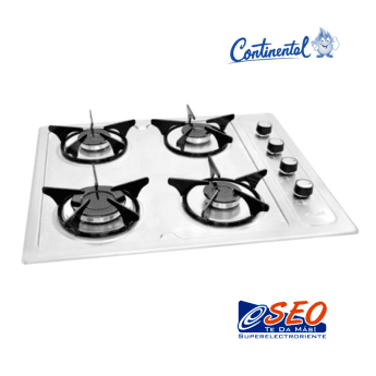 Cubierta de Empotrar Acero Continental 60Cms/5463