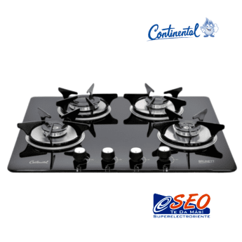 Cubierta de Empotrar Vidrio 60Cms Continental/5883