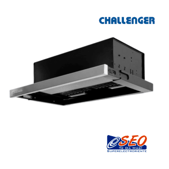 Campana Extraplana Challenger 60Cms Inox/CX4100