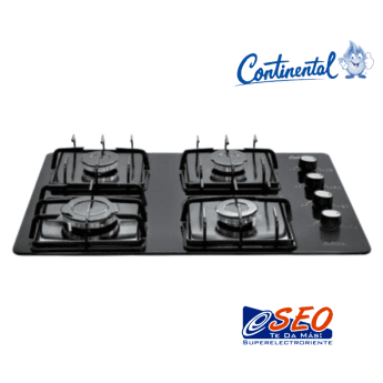 Estufa de Empotrar 4Puestos Vidrio 60x 43 Continental/6323