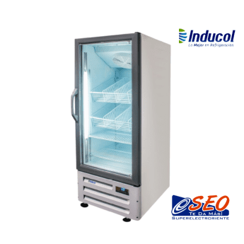 Congelador Vertical Inducol en Lámina Galvanizada de 226 Litros/CV-8BL1CDLD