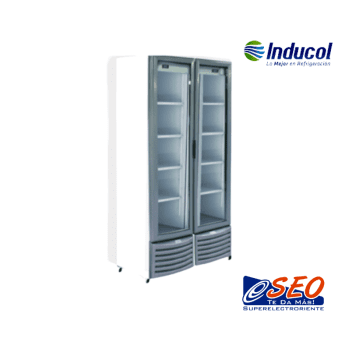 Vitrina Vertical Inducol Mixta de 25 pies cúbicos/VV-MSL-25BL1CDLD