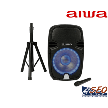 Cabina Aiwa 70W RMS Negro AWSP12TW