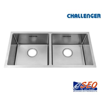 Lavaplatos de Submontar Challenger Doble Acero Inoxidable 86cm/LV3786