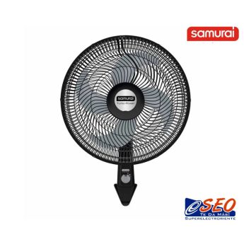 Ventilador SAMURAI Turbo Power Pared Negro