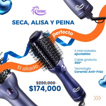 Cepillo secador NT GYPSY Profesional/Turbox