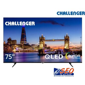 Televisor QLED 75"Challenger/QLED 75KG290 BT GOOGLETV T2