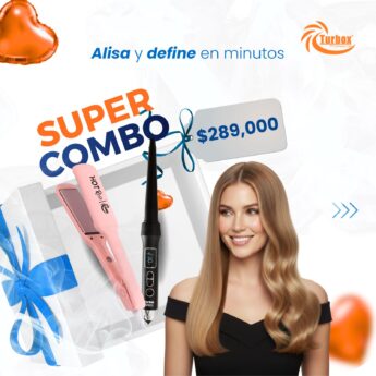 Super combo plancha+pinza Risadora Turbox